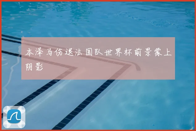 本泽马伤退法国队世界杯前景蒙上阴影